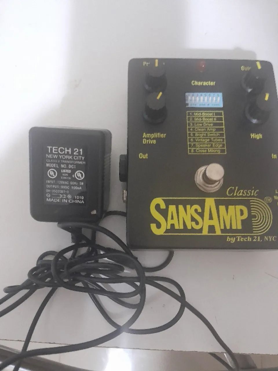 Pedal Tech 21 SansAmp Classic - Instrumentos musicais
