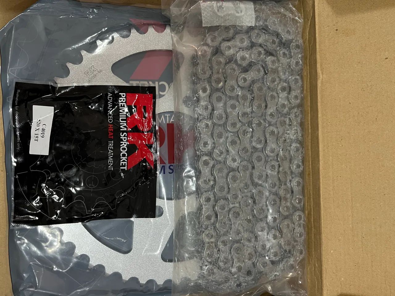 Kit Relação Kawasaki Er6n Versys Z 650 Ninja 650 Rk Racing - Peças