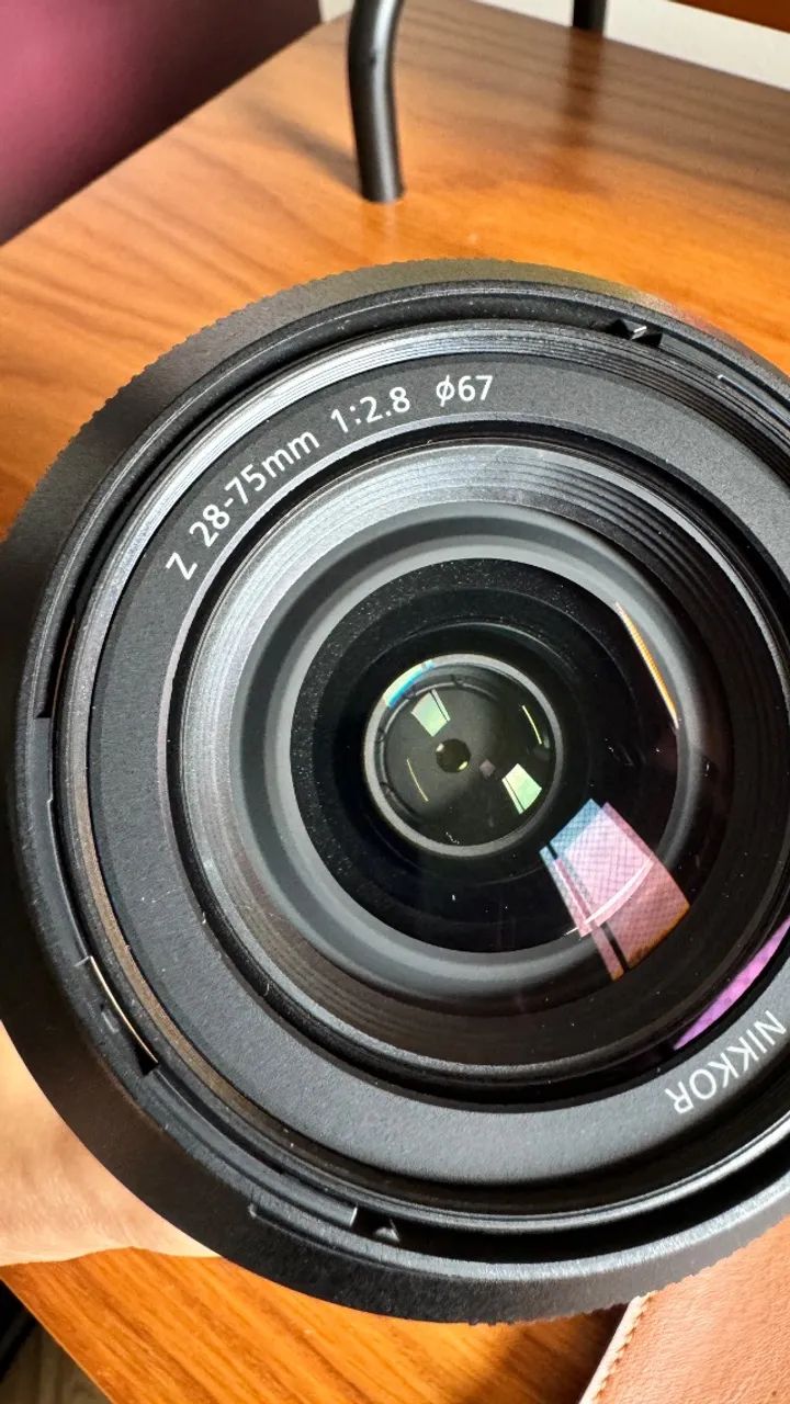 Lente Nikkor Z-mount 28-75mm f/2.8 ( usada porém em bom estado ) - Foto 2