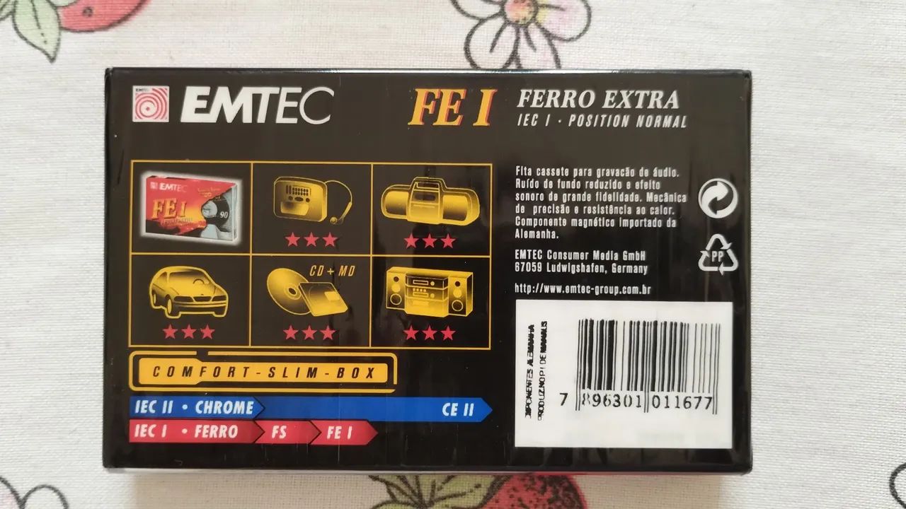 Fita cassete Emtec Fe-i 90 - Foto 2