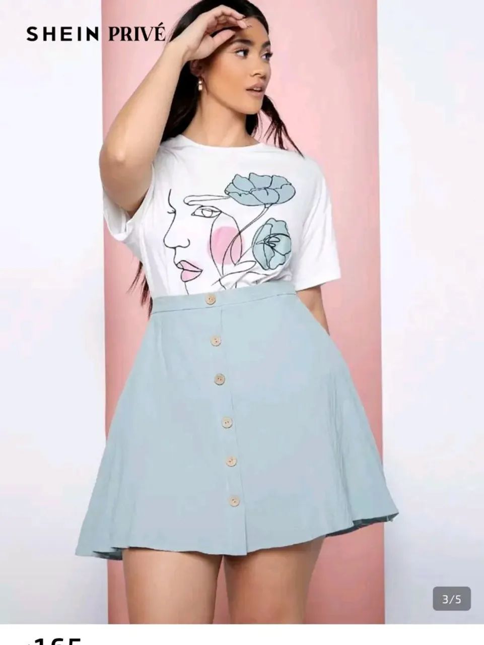 Conjunto feminino Shein plus 