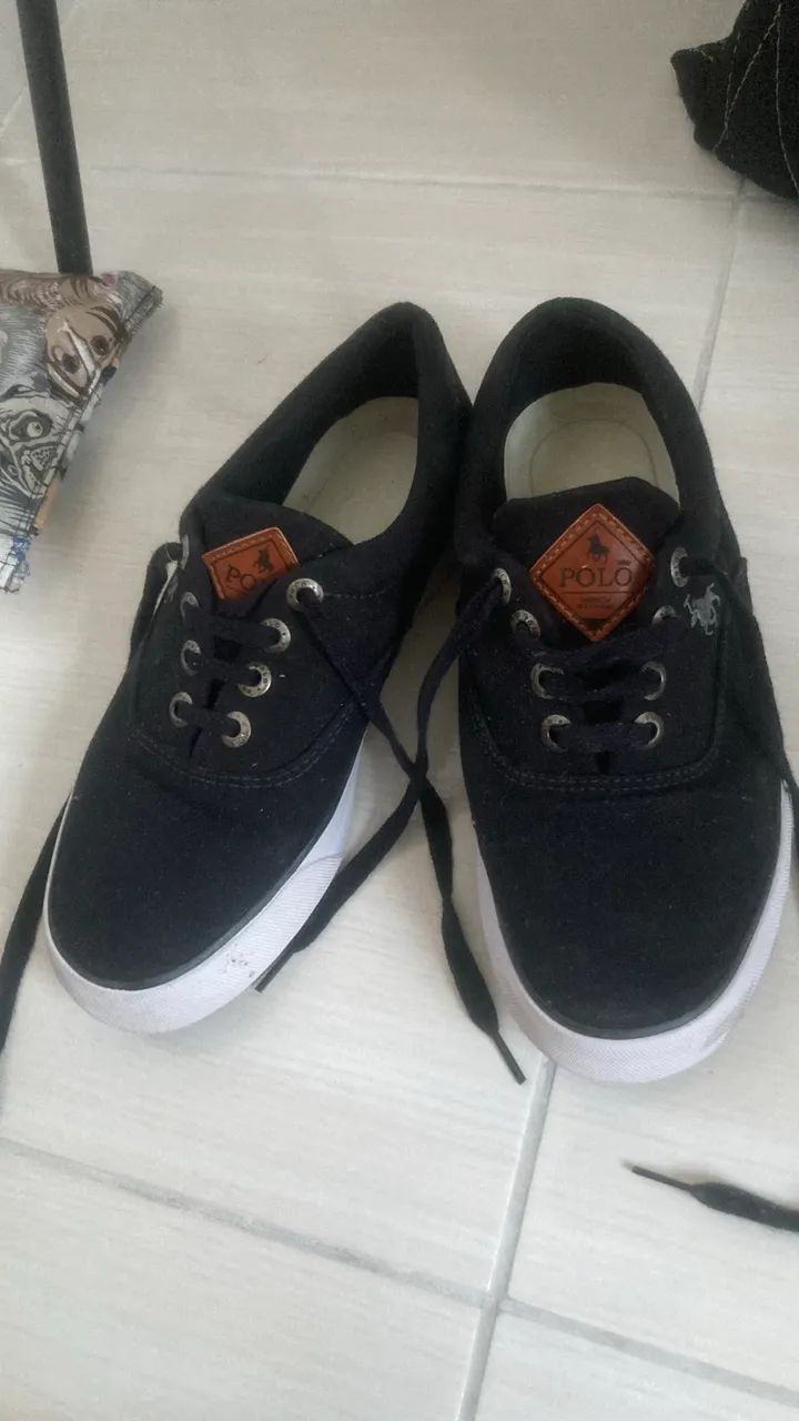 Chinelas e sapatos seminovos  - Foto 4