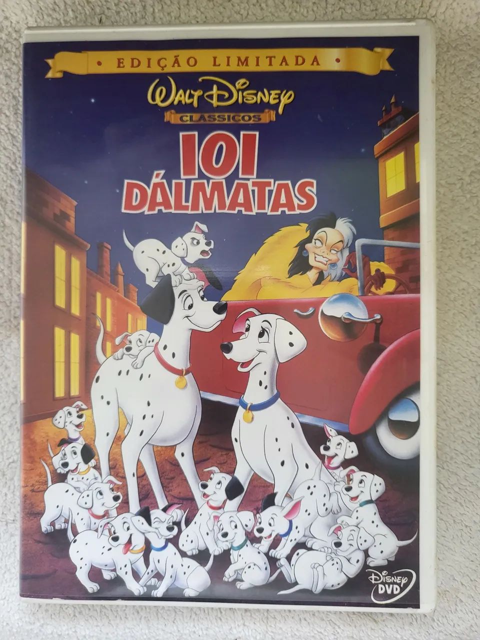 DVD 101 DÁLMATAS (EDIÇÃO LIMITADA)