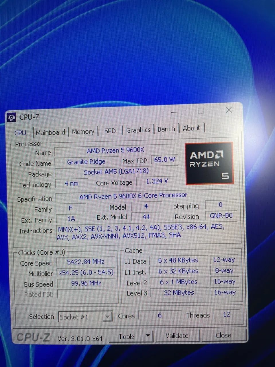 Ryzen 5 9600x usado com caixa  - Foto 4