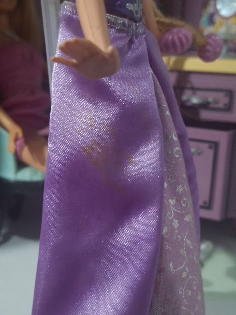 Boneca Rapunzel articulada disney - Foto 3