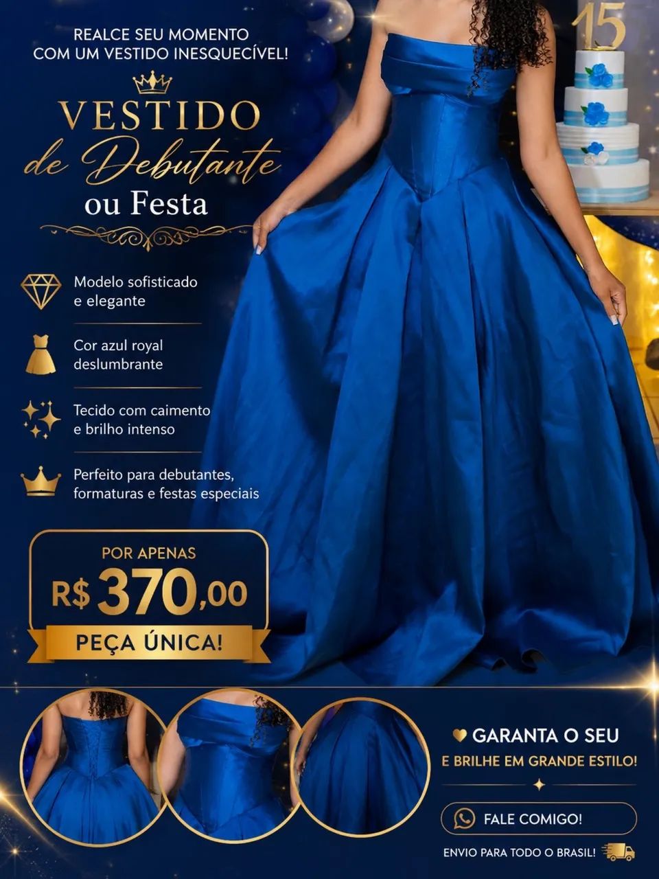 Vestido de festa 