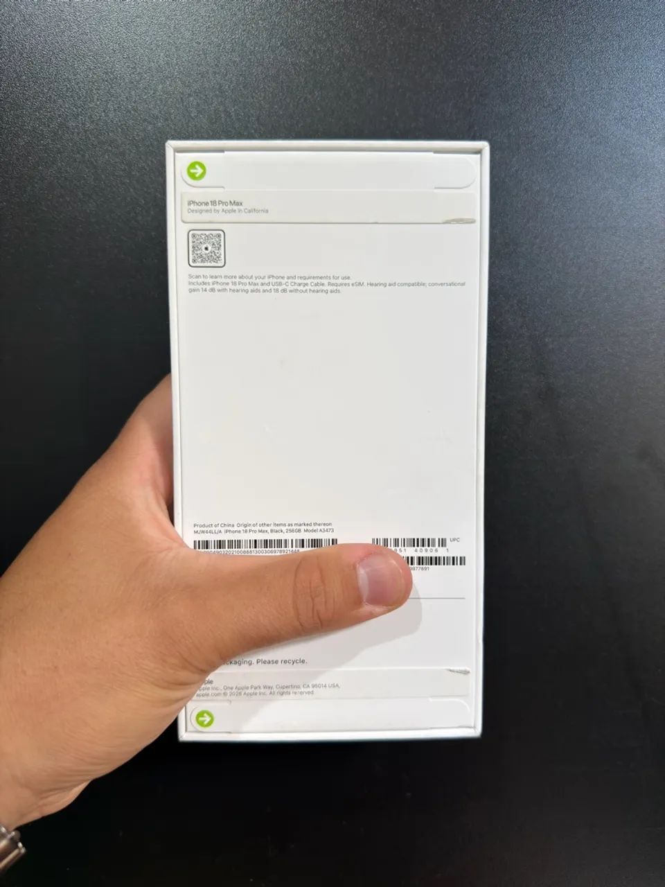Iphone 18 Pro Max 256gb Preto - Foto 3