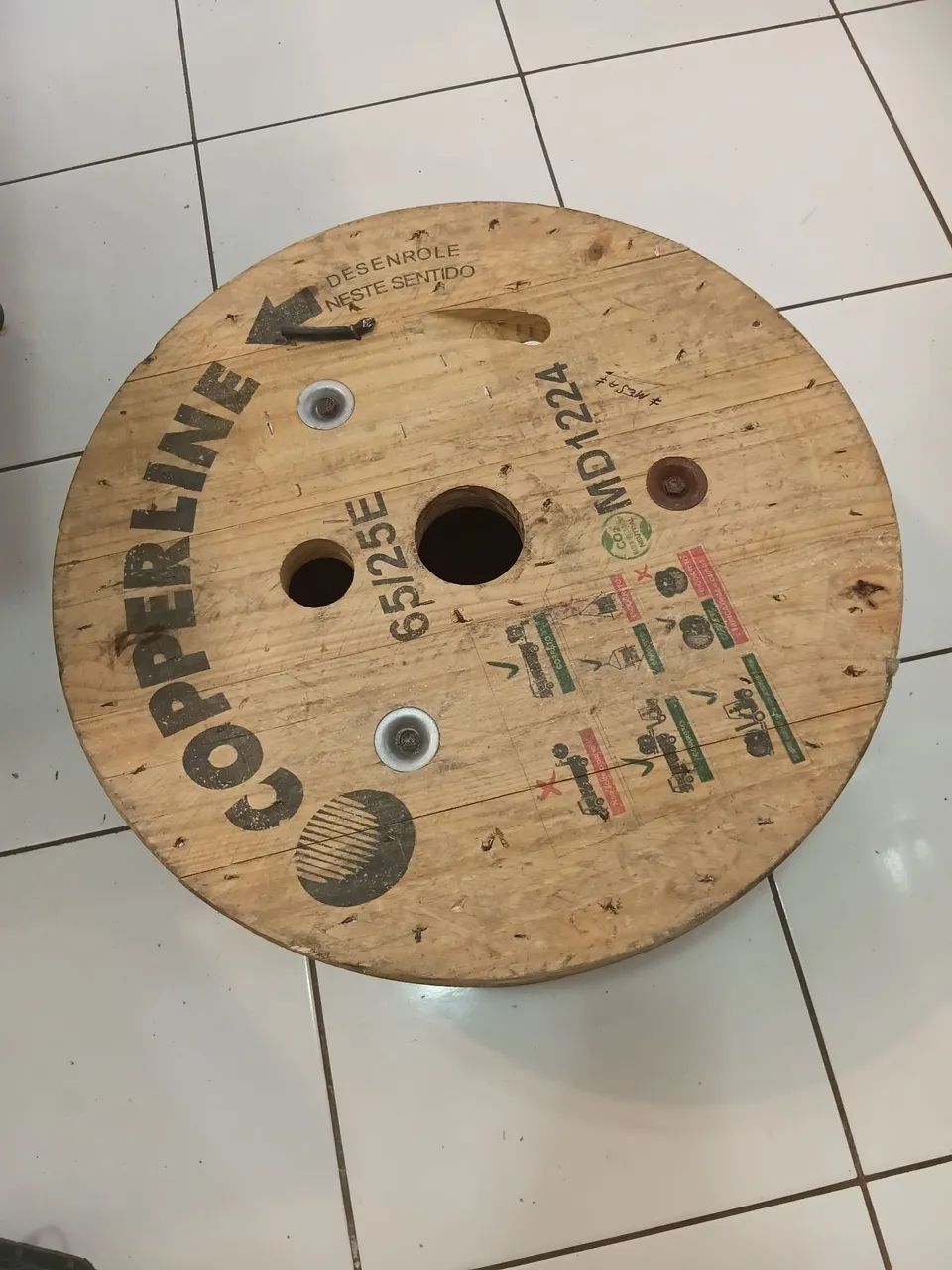 CARRETEL de MADEIRA