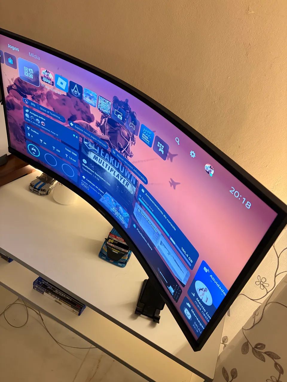 Monitor Samsung odissey 34 polegadas ultra wide - Foto 3