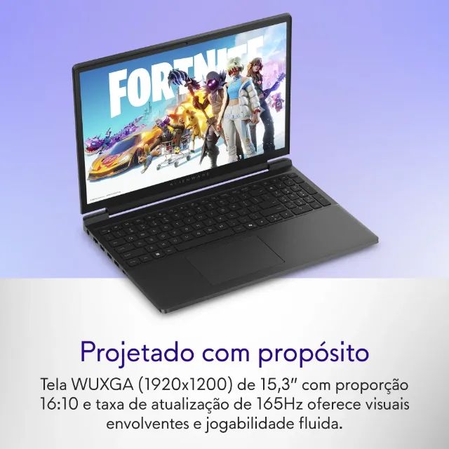 Notebook Gamer Alienware 15 Intel Core5 16gb 512g 15,3 Polegadas RTX 4050 Ubuntu - Foto 3