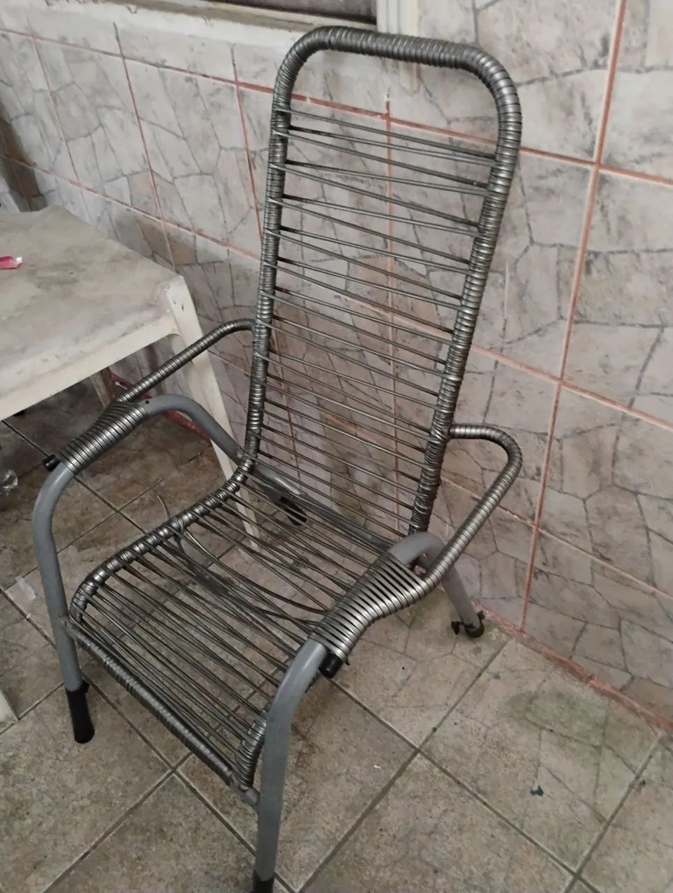 Cadeira de varanda Cinza - Foto 2