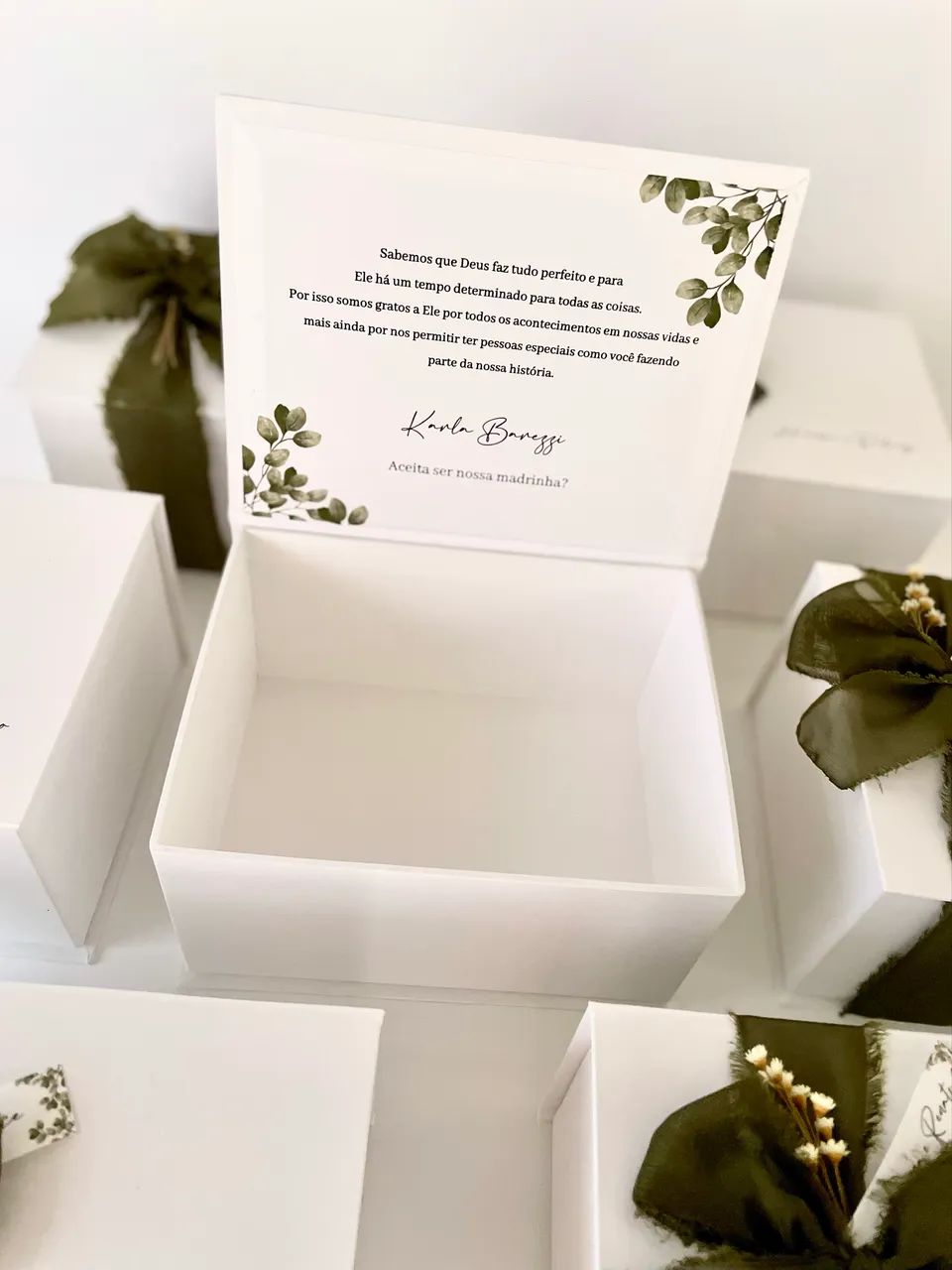 Convite para padrinhos de casamento  - Foto 2