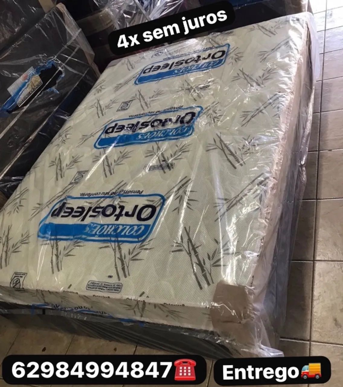 Cama box casal hoje