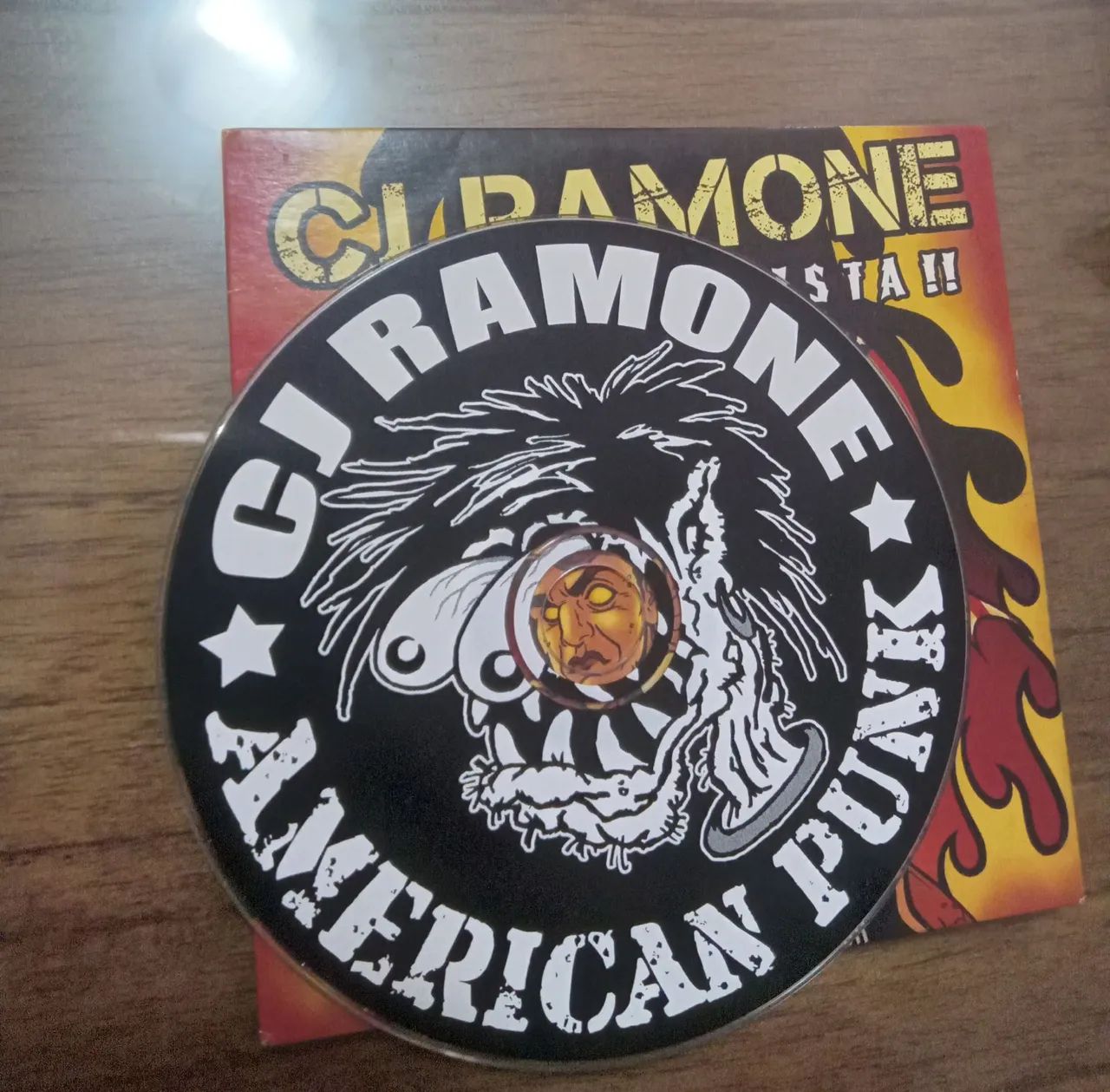 CD importado Punk raro CJ Ramone Reconquista - Foto 3