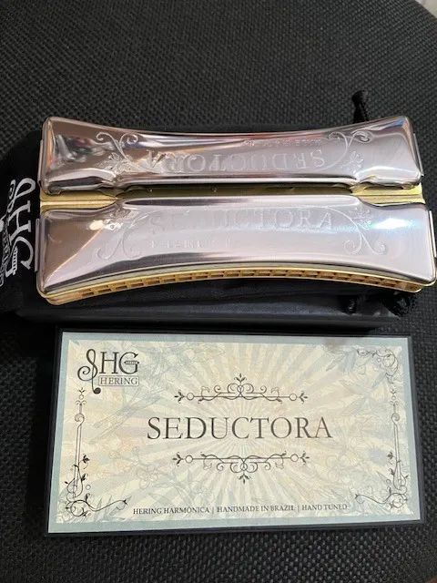 Gaita Dupla Hering Seductora (Sol e Dó / G-C) - Nova na Caixa! - Foto 2