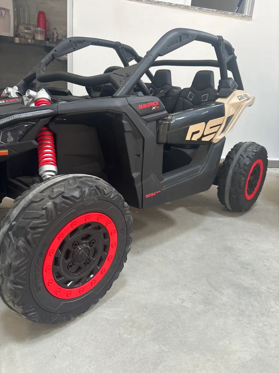 Mini UTV elétrico carro carrinho can am   - Foto 6