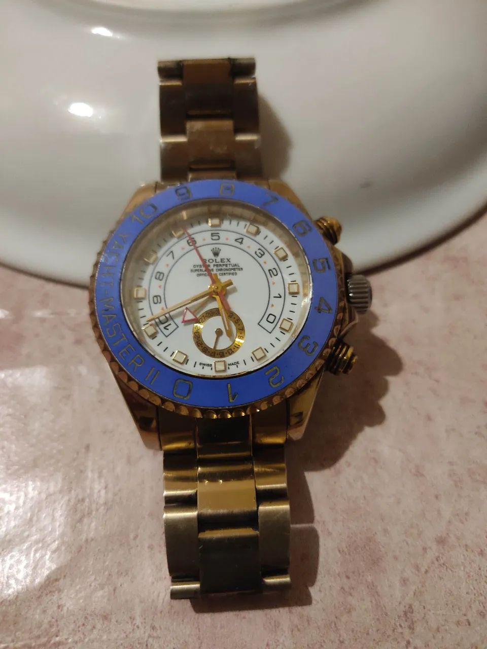 Rolex yacht Master 2 Automatico com coroa de porcelana  - Foto 3