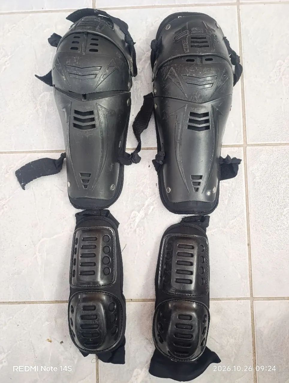 Kit proteção para motociclista