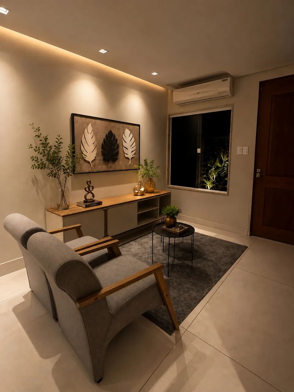 Poltrona em Linho Premium | Madeira MDF | Design Sofisticado - Foto 4