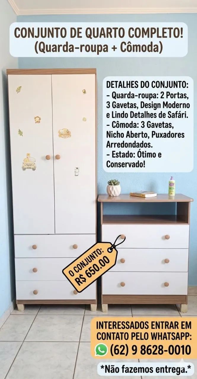 Guarda -Roupa + Cômoda  - Foto 3