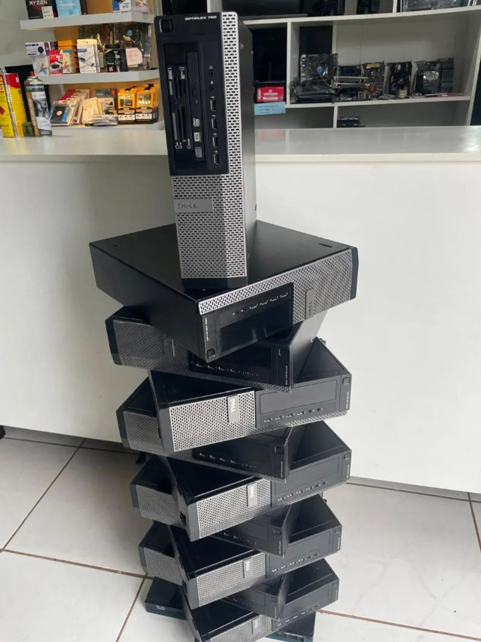 cpu dell optiplex 790 intel core i5 2ªger /4gb memoria ram /hd 500gb hd com garantia e nf - Foto 4