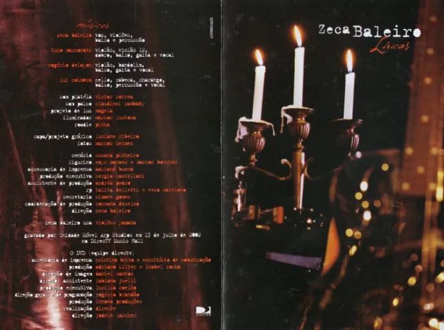 Dvd Zeca Baleiro - Líricas - Foto 4