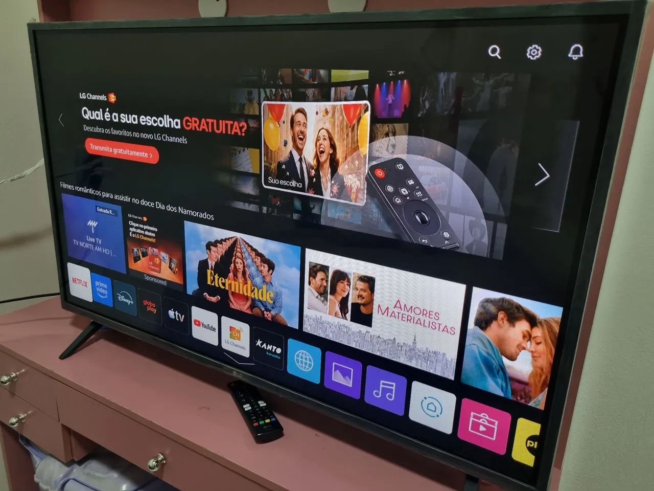 TELÃO SMART LG 4K 43 POLEGADAS  - Foto 2