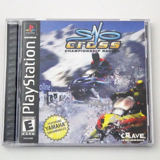 Sno-Cross Championship Racing para PlayStation completo em perfeito estado de conservação