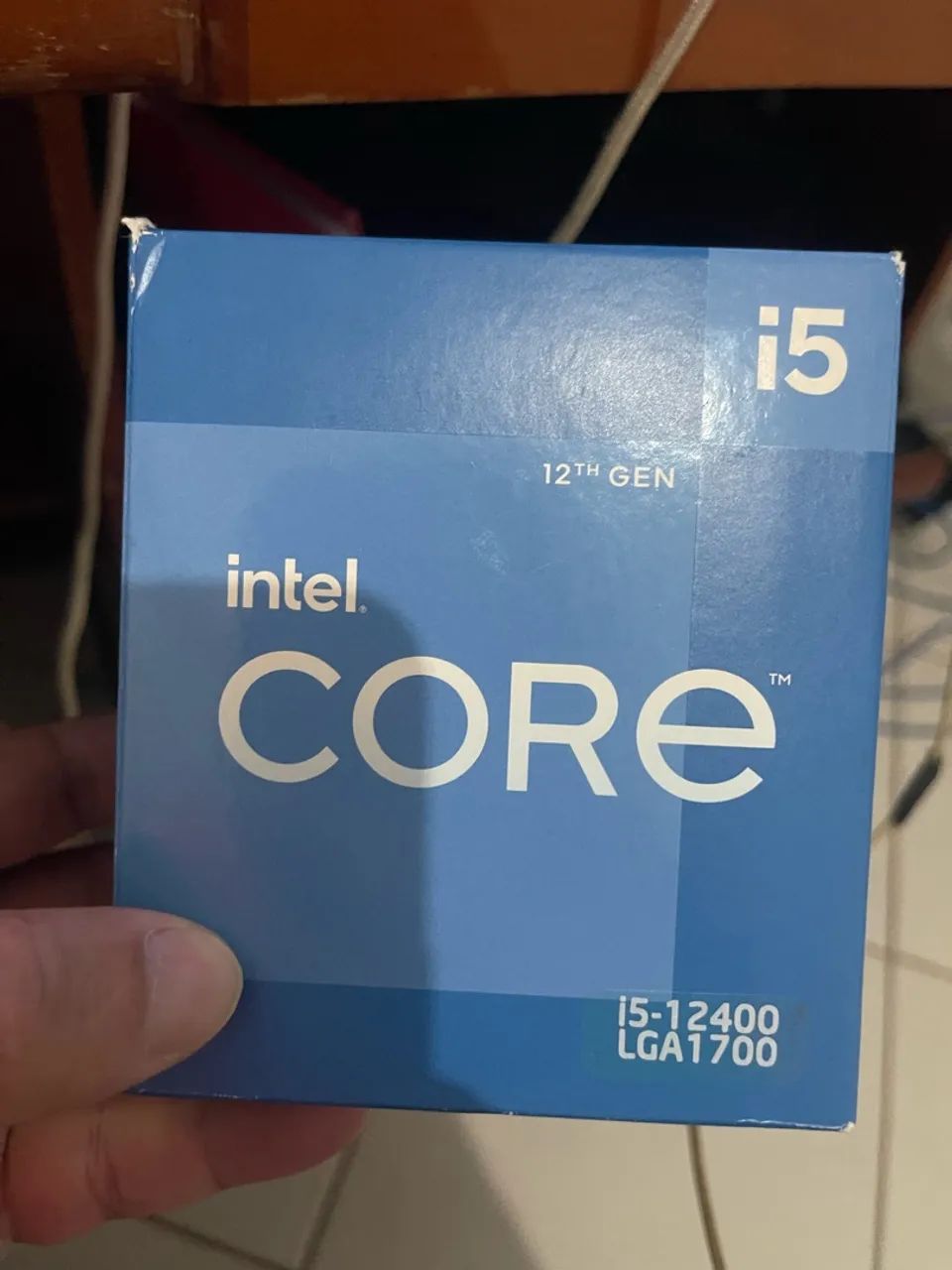 I5 12400 ( com vídeo integrado) Troco superior 