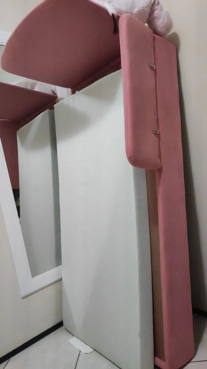 Vendo cama infantil com colchão  - Foto 3