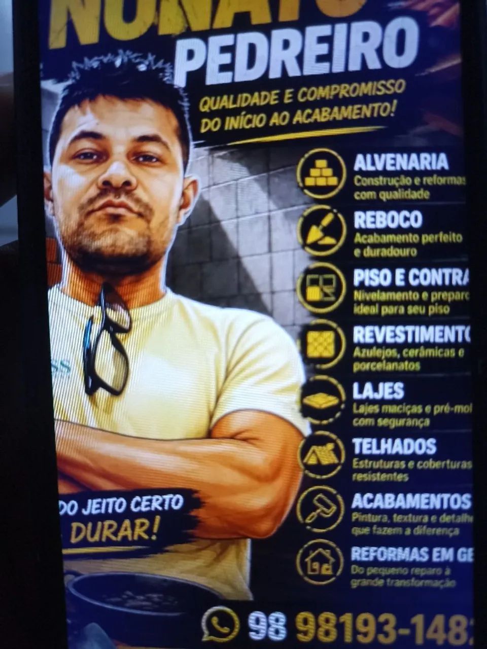 Trabalho para o serviço geral