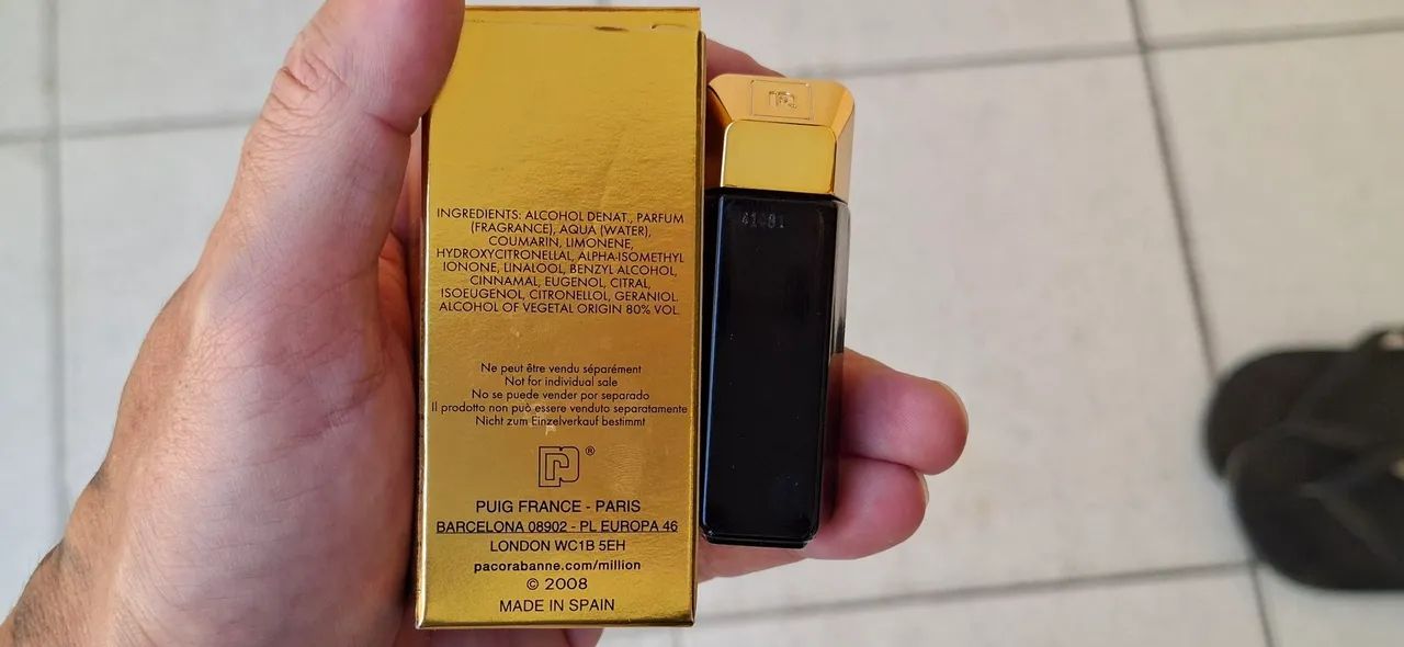 Miniatura One Million  Original - 5 ML  - Foto 3