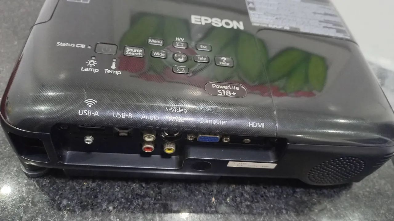 PROJETOR EPSON S18 HDMI - Foto 5