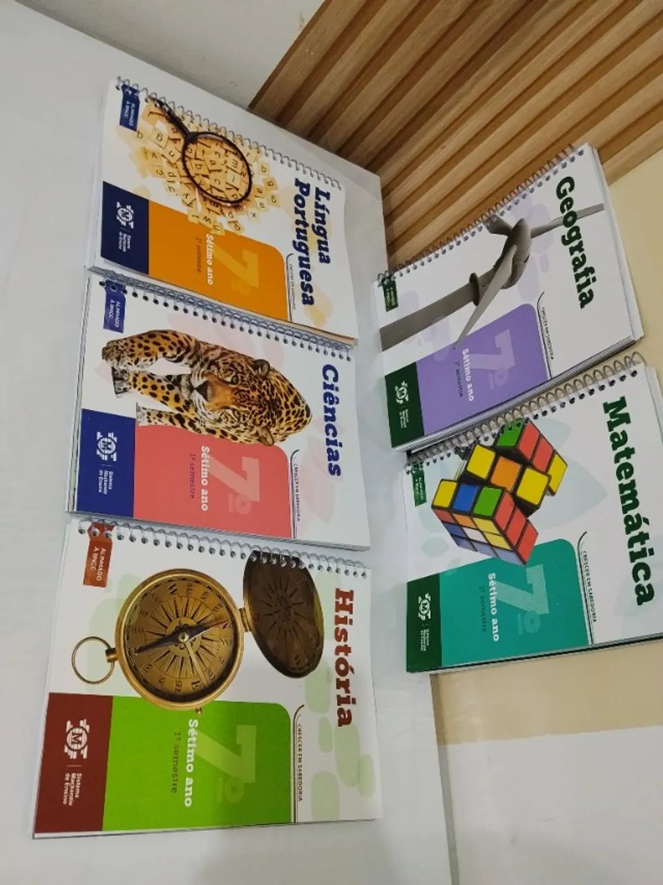 LIVROS 7°ANO  MACKENZIE (NOVO) 1° Semestre