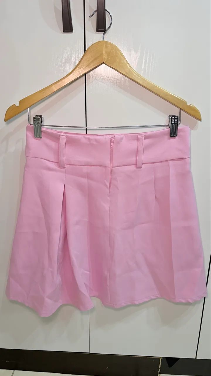 Saia rosa rodada  - Foto 2