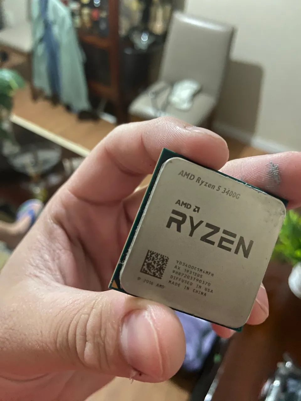 Processador AMD Ryzen 5 3400G (Perfeito Estado)