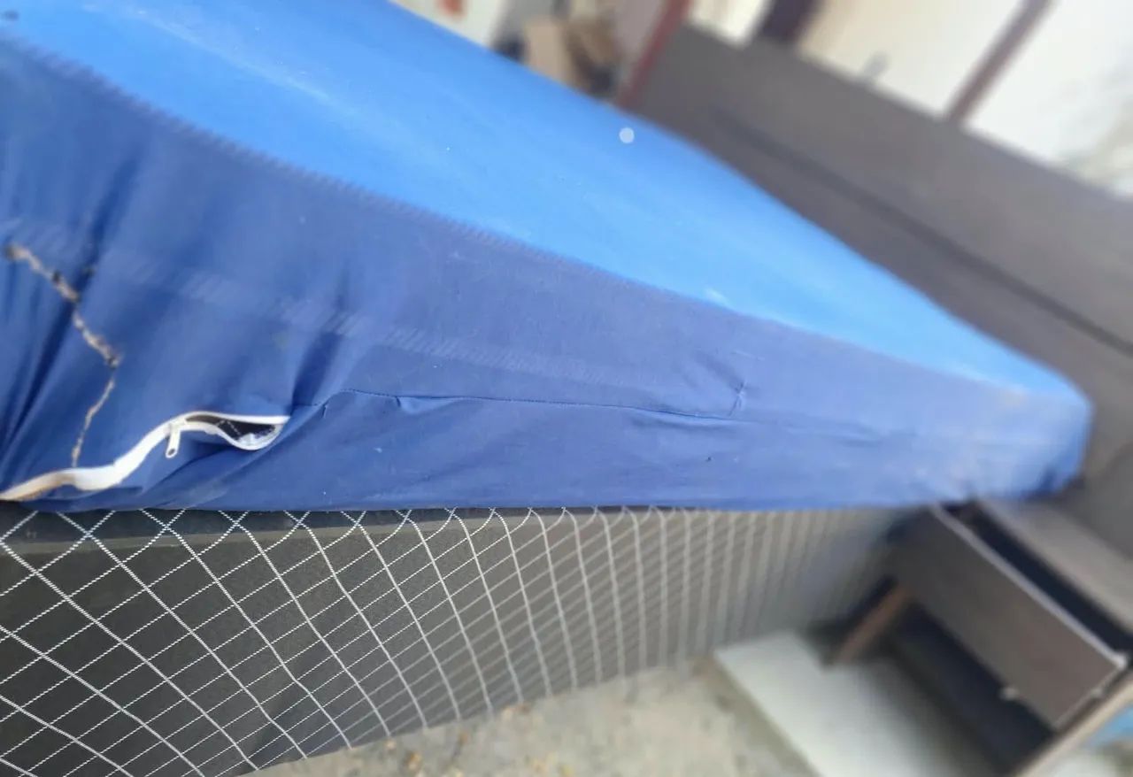 CAMA BOX COM CABECEIRA COMPLETA - Foto 4