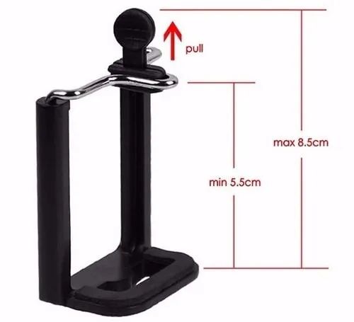 Adaptador Para Colocar Celular Em Tripé Ou Bastão Extensor - Foto 4