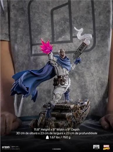 Bishop era do apocalipse iron studios action figure - Foto 3
