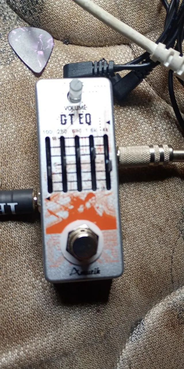 Pedal de efeito Equalizer pra guitarra excelente  - Foto 3
