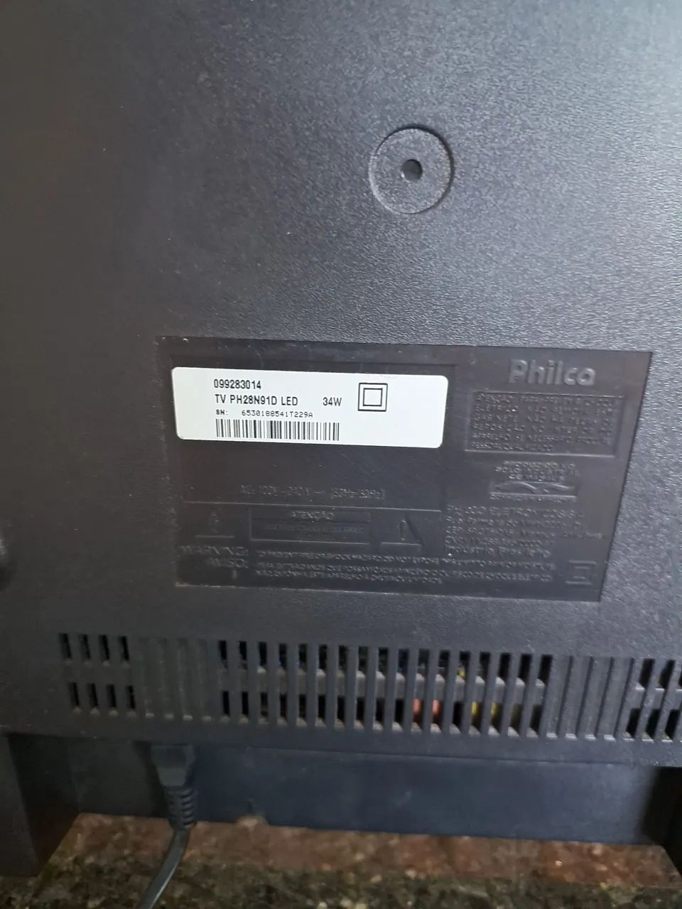 Tv led Philco 28" com conversor integrado  - Foto 4