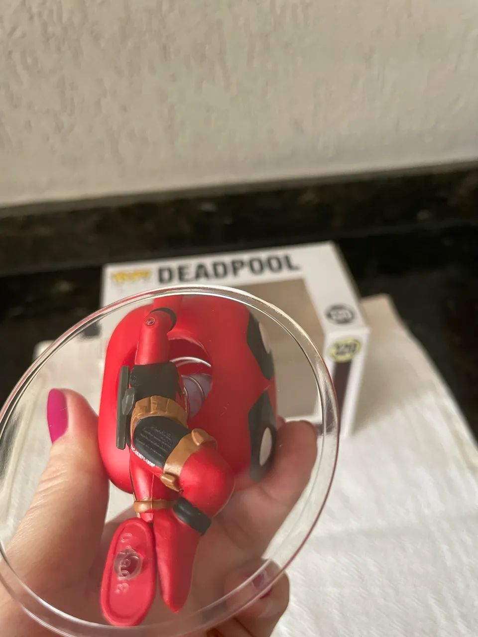 Funko Pop Deadpool cabeça Bobble - Foto 2