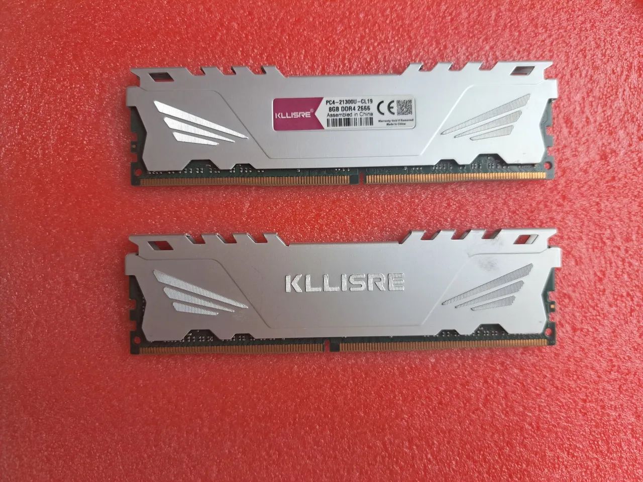 Memória ram ddr4 (2x8)