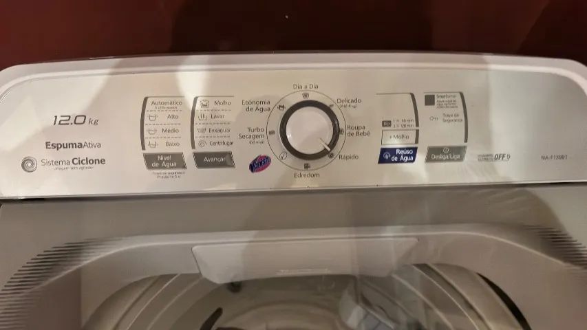 Panasonic 12 KG Máquina de lavar roupas - Foto 5