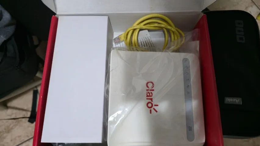 Wifi Modem 4G Claro Backup Internet com fio e roteamento  - Foto 5