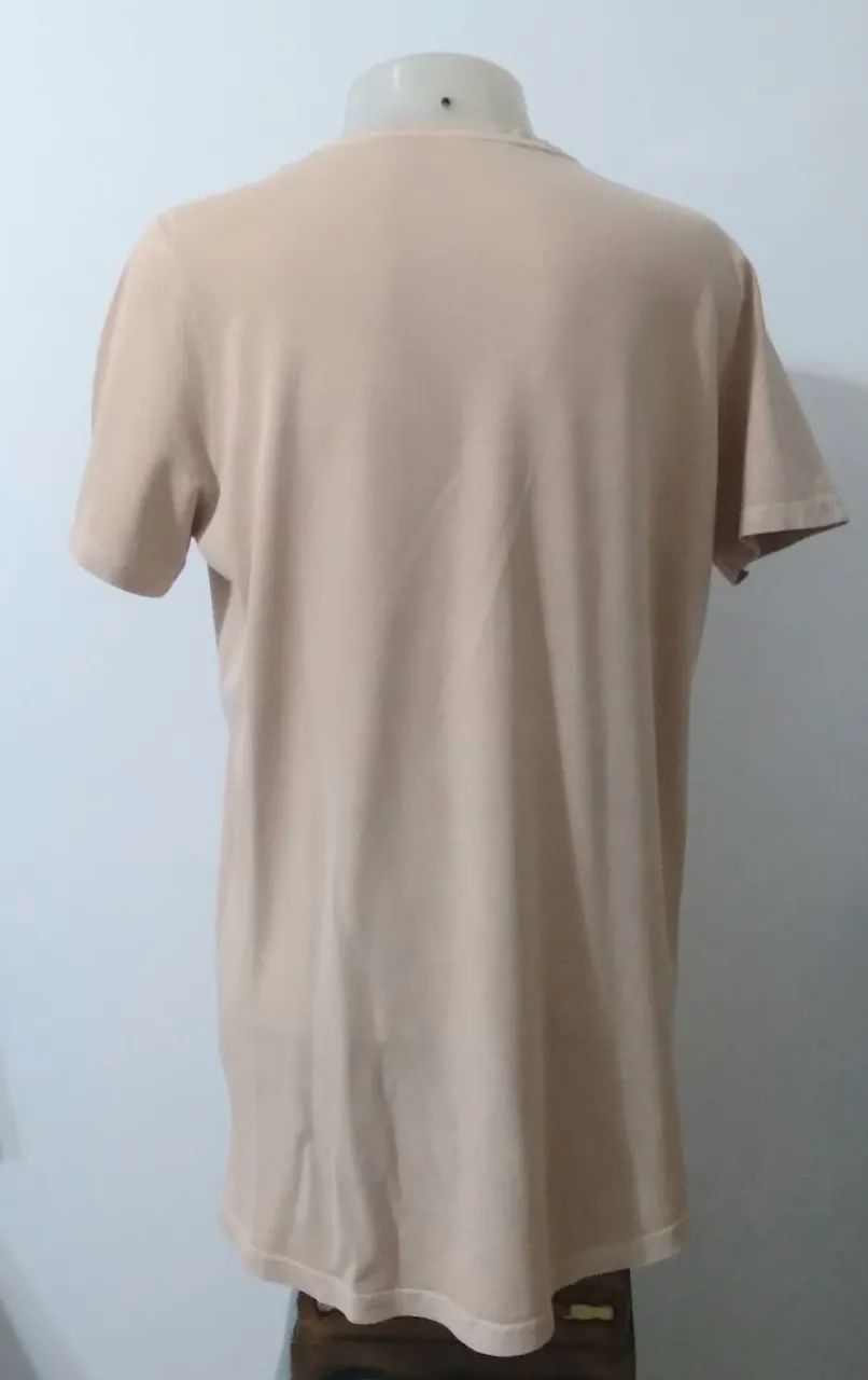 Camiseta Long Areia Youcom Tam PP<br> TA - Foto 2