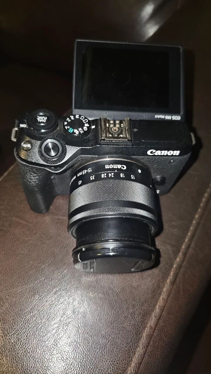 Canon m6 mark 2 lente e conversor - Foto 4