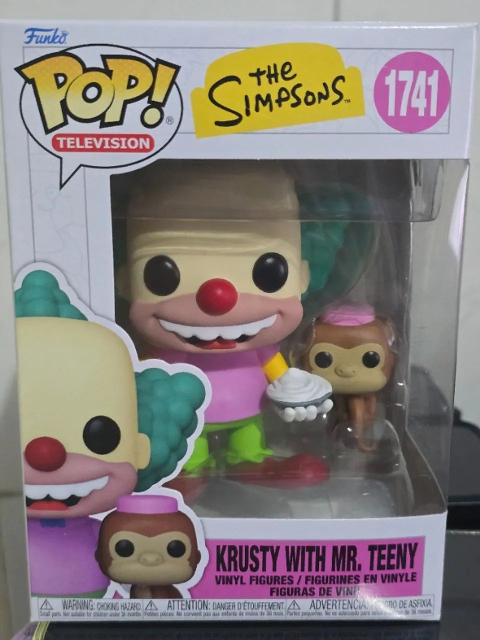 Funko pop! Simpsons - Krusty with mr. Teeny #1741 