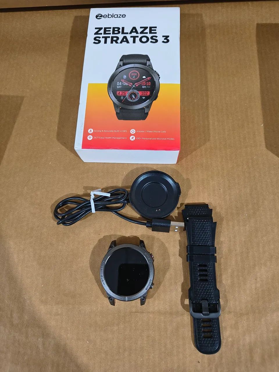 relógio Smartwatch zeblaze Stratos 3  - Foto 2