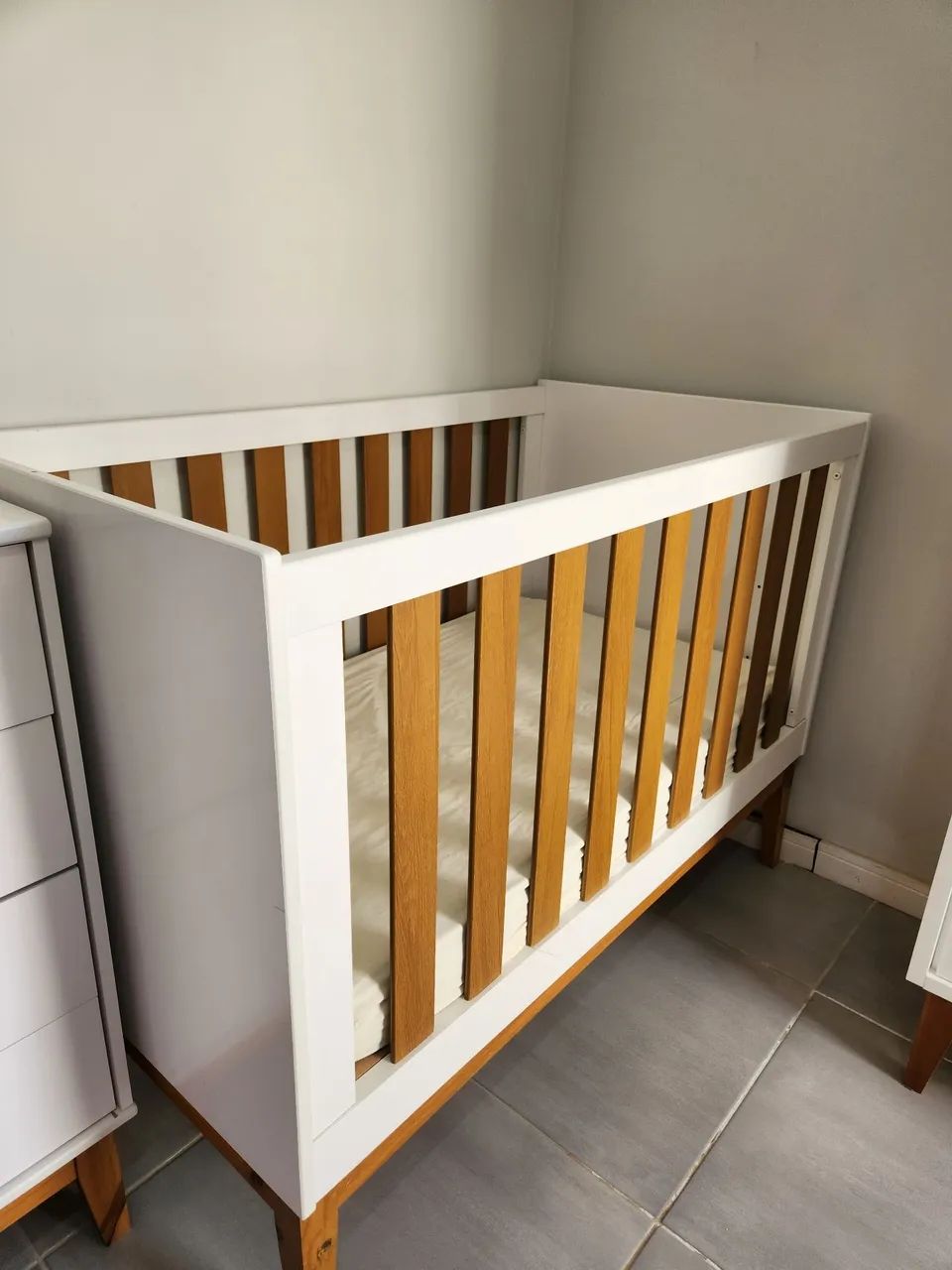 Berço com colchão